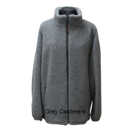 Long black fleece online jacket