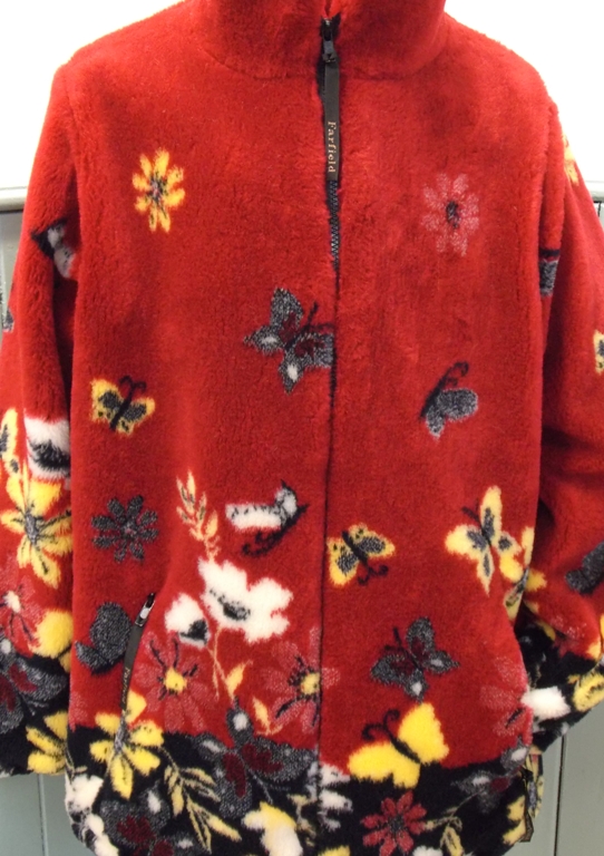 BUTTERFLY Jacket in Micro Velour/Fleece Farfield Clothing