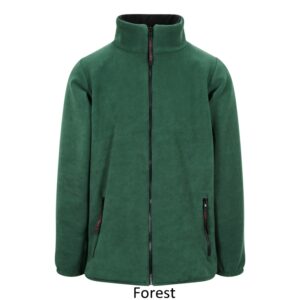 Fleece Jacket in Green