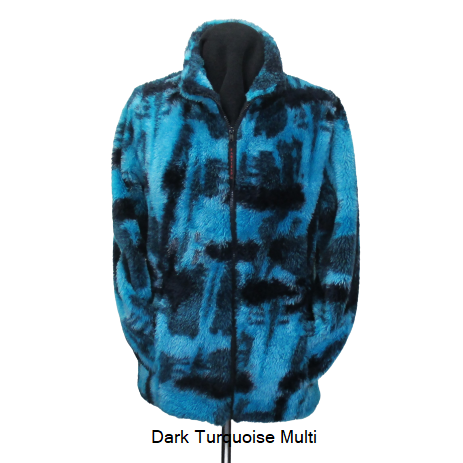 Turquoise on sale fleece jacket